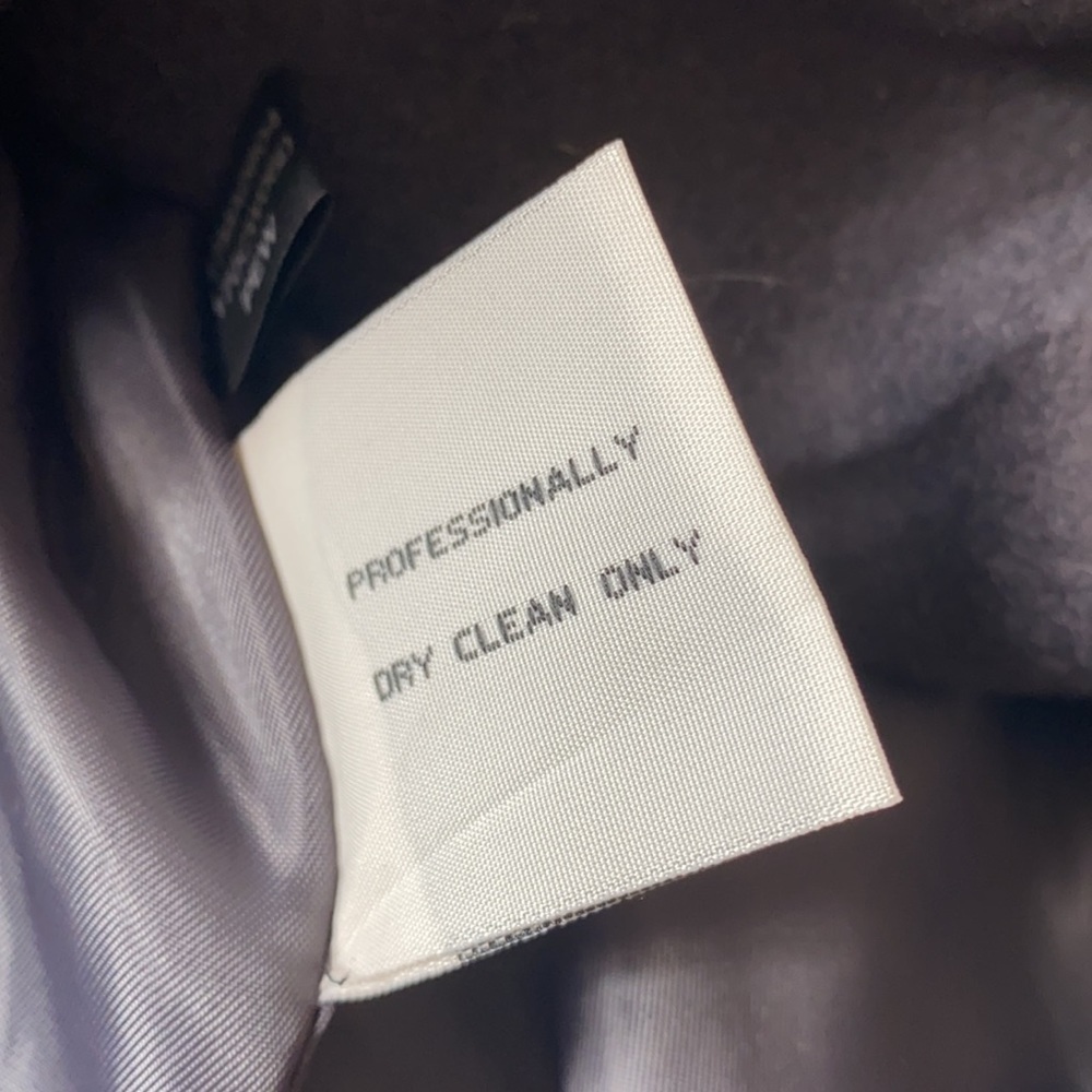 ❄️ Gray Wool Blend Wrap Coat - Picture 15 of 15